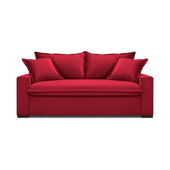 Canapea extensibilă kooko home mezzo, roșu