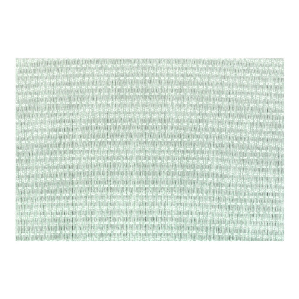 Suport pentru farfurie Tiseco Home Studio Chevron, 45 x 30 cm, verde