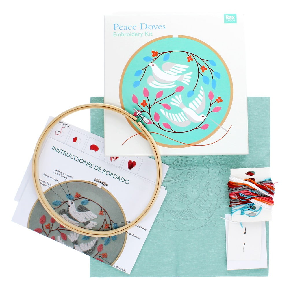 Set de brodat Peace Doves – Rex London