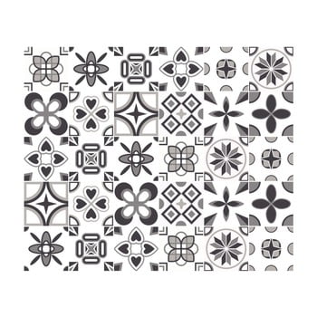 Set 24 autocolante de perete ambiance tiles azulejos erico, 10 x 10 cm