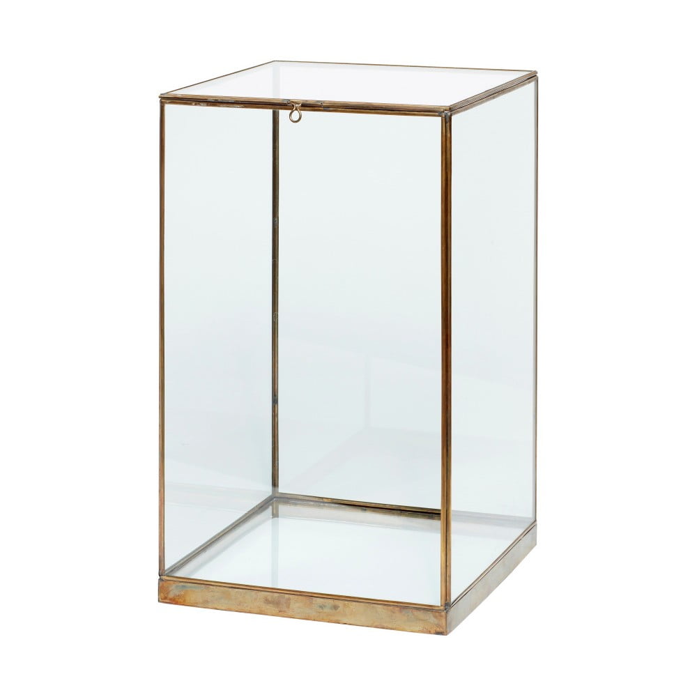 Cutie din sticlă pentru depozitare Hübsch Galeo, 25 x 42 cm bonami.ro
