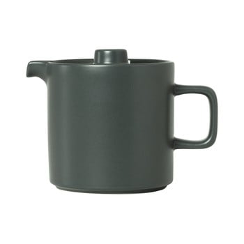 Ceainic din ceramică blomus pilar, 1 l, verde închis