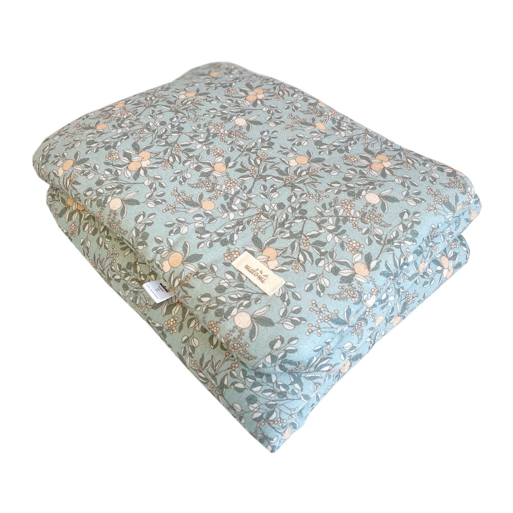 Set pentru pătuț albastru 65x75 cm apricot – malomi kids