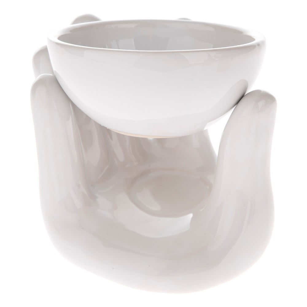Lampă aromaterapie din ceramică Dakls Posture, alb bonami.ro imagine noua 2022