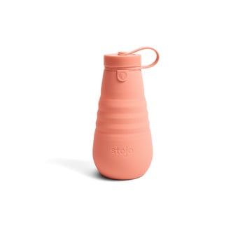 Sticlă pliabilă stojo bottle apricot, 590 ml, portocaliu