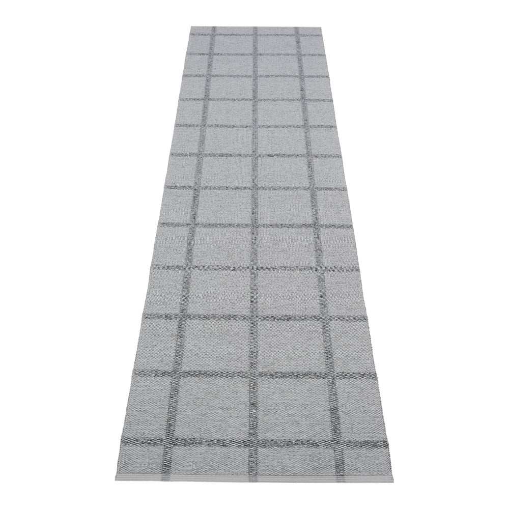 Covor tip traversă pentru interior și exterior gri 70x300 cm Ada Grey – Pappelina