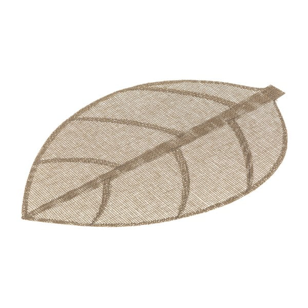 Suport pentru farfurie Unimasa Leaves, 50 x 33 cm, maro