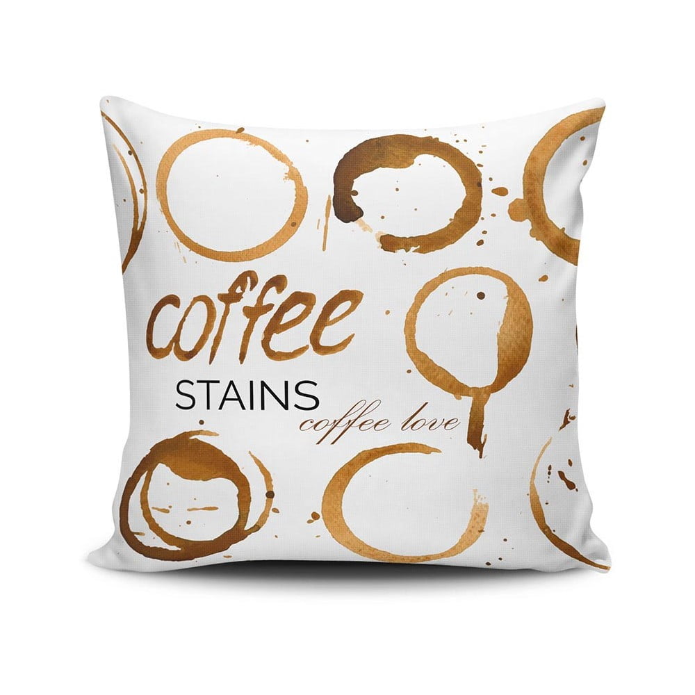Pernă Coffee Stains, 45 x 45 cm bonami.ro