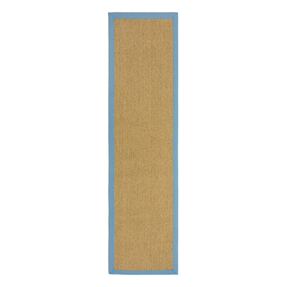 Covor pentru exterior și interior albastru deschis/maro deschis 60x230 cm Sisal Look – Flair Rugs