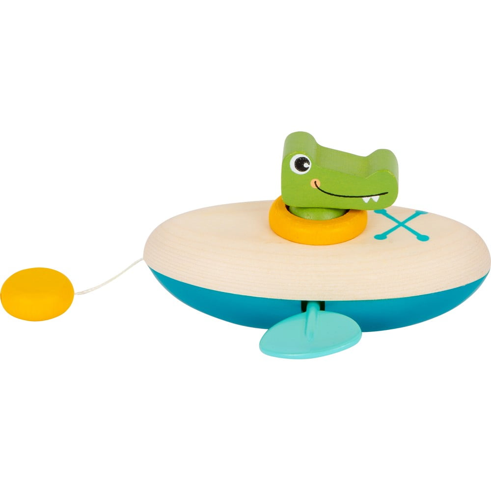 Jucărie pentru apă din lemn pentru copii Legler Crocodile bonami.ro