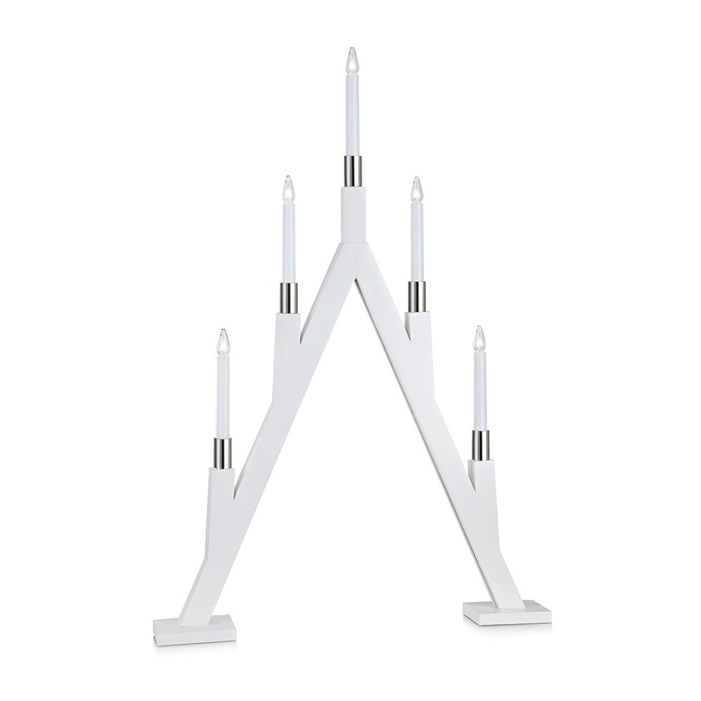 Decorațiune luminoasă albă cu model de crăciun bjurfors – markslöjd