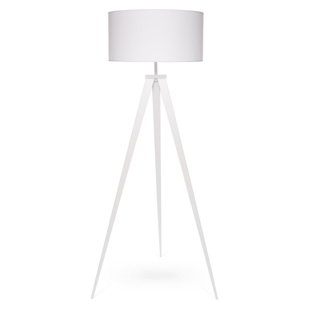 Lampadar cu picior metalic și abajur Debut Kiki, alb Bonami Essentials imagine noua 2022