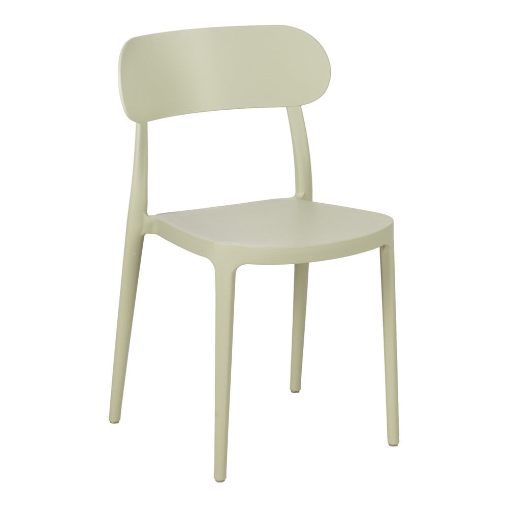 Scaune de dining verde-deschis 2 buc. din plastic – Ixia