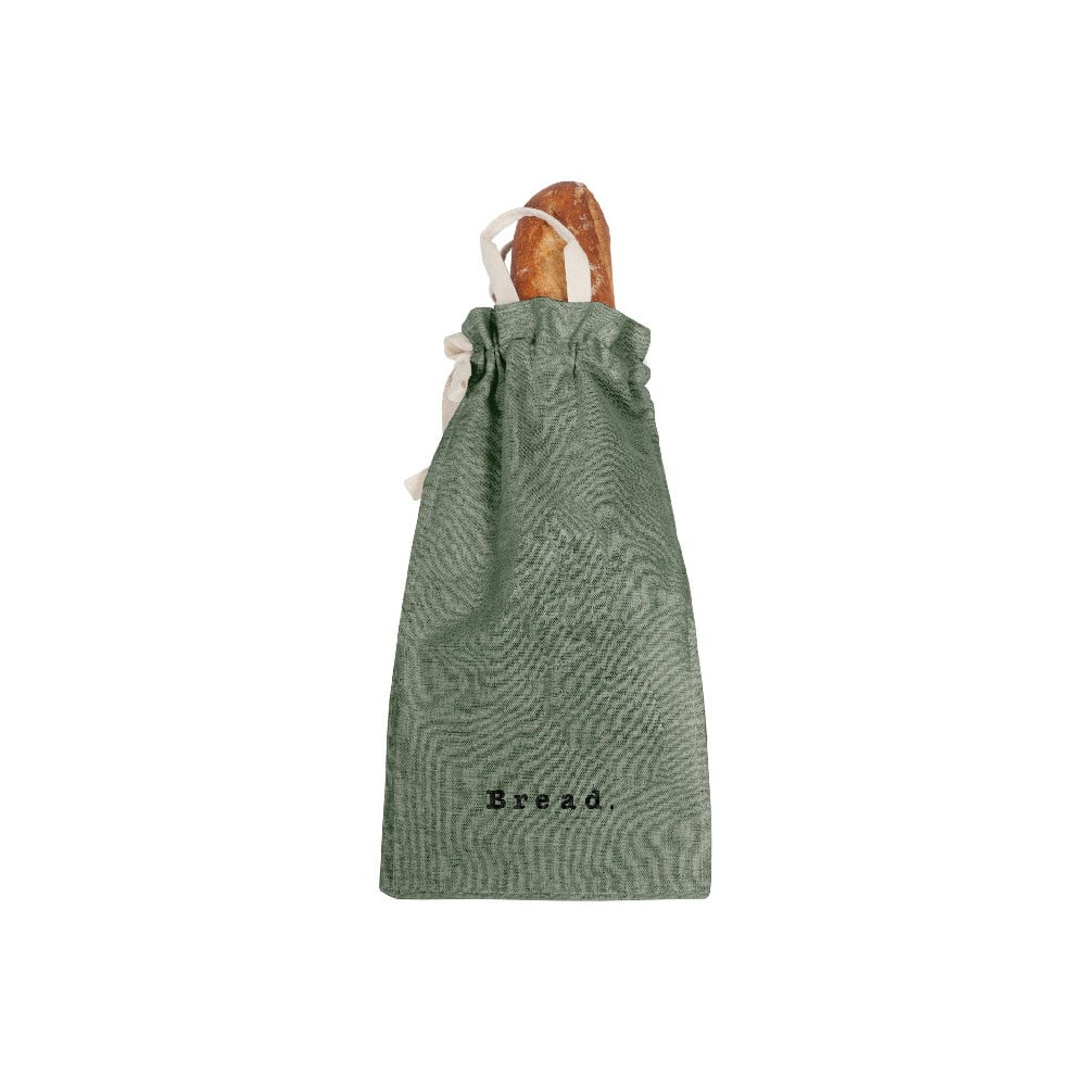Săculeț textil pentru pâine Really Nice Things Bag Green Moss, înălțime 42 cm bonami.ro imagine 2022