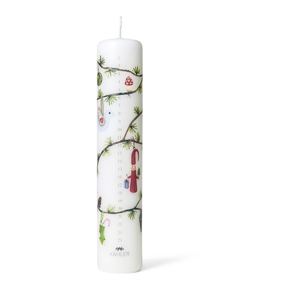 Lumânare timp de ardere 56 h hammershøi christmas – kähler design