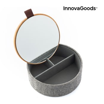 Organizator din bambus pentru bijuterii innovagoods
