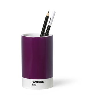 Suport din ceramică pentru pixuri și creioane pantone, violet
