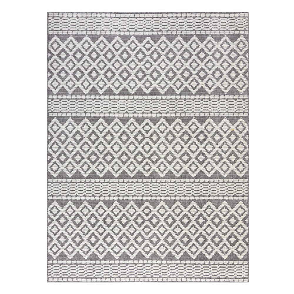 Covor gri lavabil 145x80 cm Jhansi - Flair Rugs