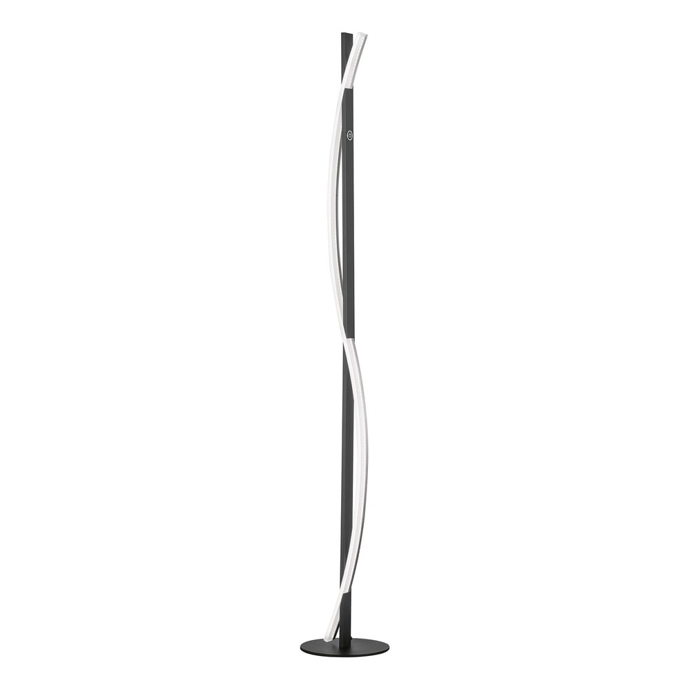 Lampadar negru LED cu intensitate reglabilă (înălțime 144,5 cm) Bridge – Fischer & Honsel