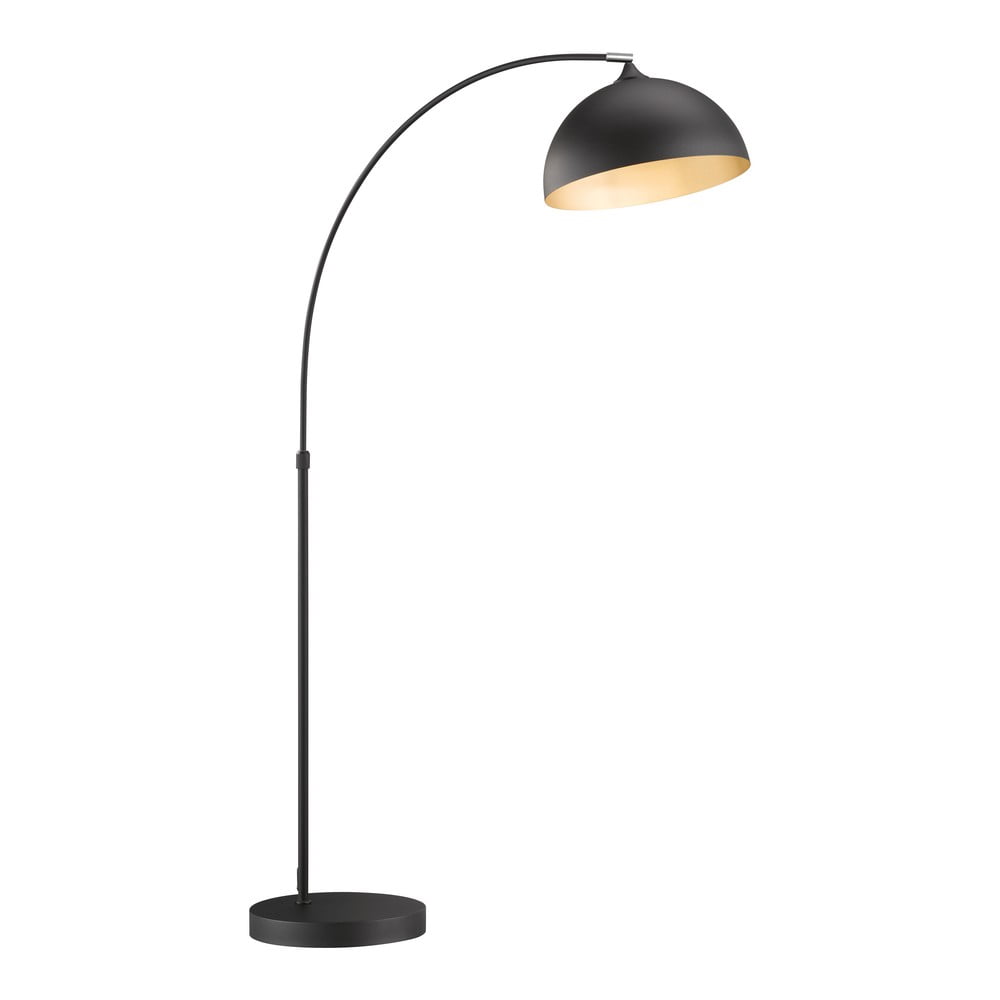 Lampadar negru cu abajur din metal (înălțime 200 cm) Leitung – Fischer & Honsel