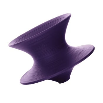 Fotoliu Magis Spun, ø 91 cm, mov