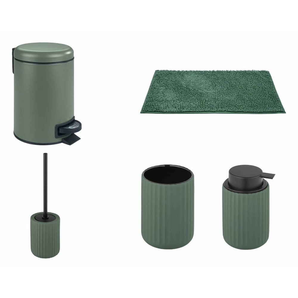 Set de accesorii de baie verde Belluno – Wenko