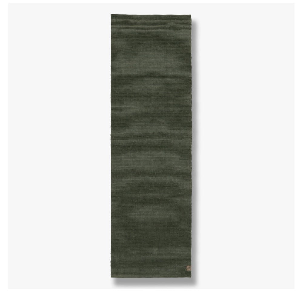 Covor verde închis din iută 140×200 cm Ribbon – Mette Ditmer Denmark 140x200 imagine noua