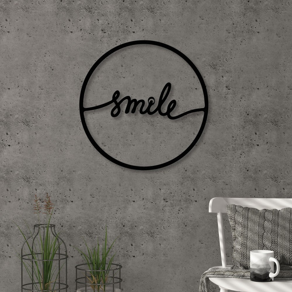 Decorațiune pentru perete Smile, ⌀ 40 cm bonami.ro