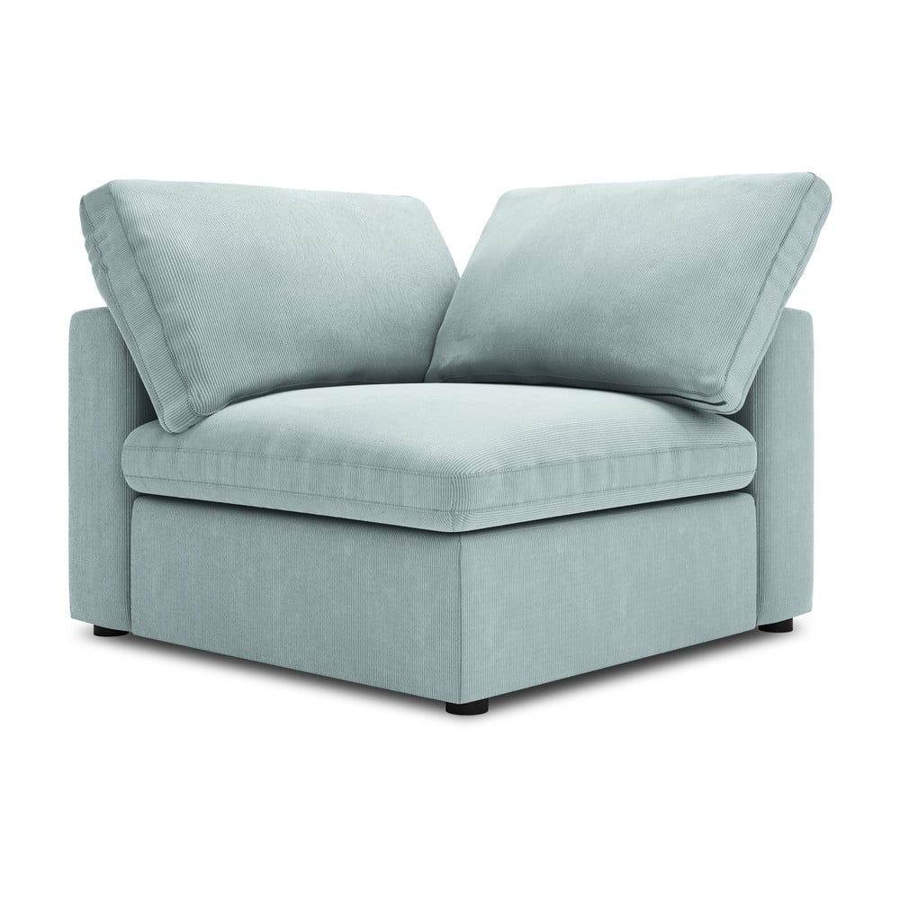 Modul de colț pentru canapea reversibil Windsor & Co Sofas Galaxy, albastru deschis bonami.ro