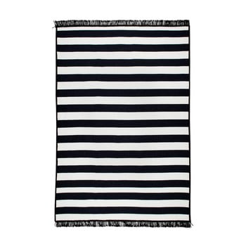 Covor reversibil cihan bilisim tekstil sentinus, 80 x 150 cm, alb-negru