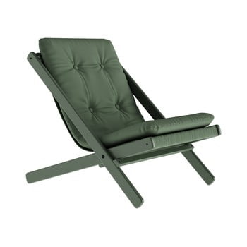 Fotoliu pliabil karup design boogie lawn green/olive green