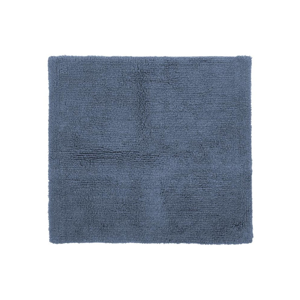 Poza Covoras din bumbac pentru baie Tiseco Home Studio Luca, 60 x 60 cm, albastru