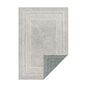 Covor exterior ragami berlin, 80 x 150 cm, verde - alb