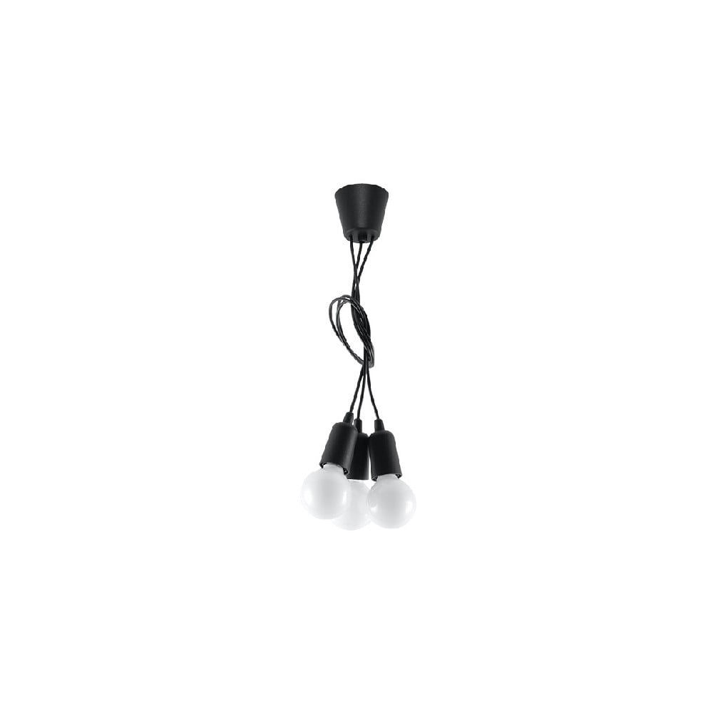 Lustra neagra 15x15 cm Rene - Nice Lamps