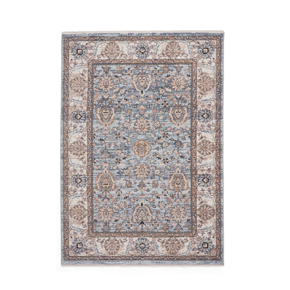 Covor tip traversă albastru/crem 60x230 cm Vintage – Think Rugs