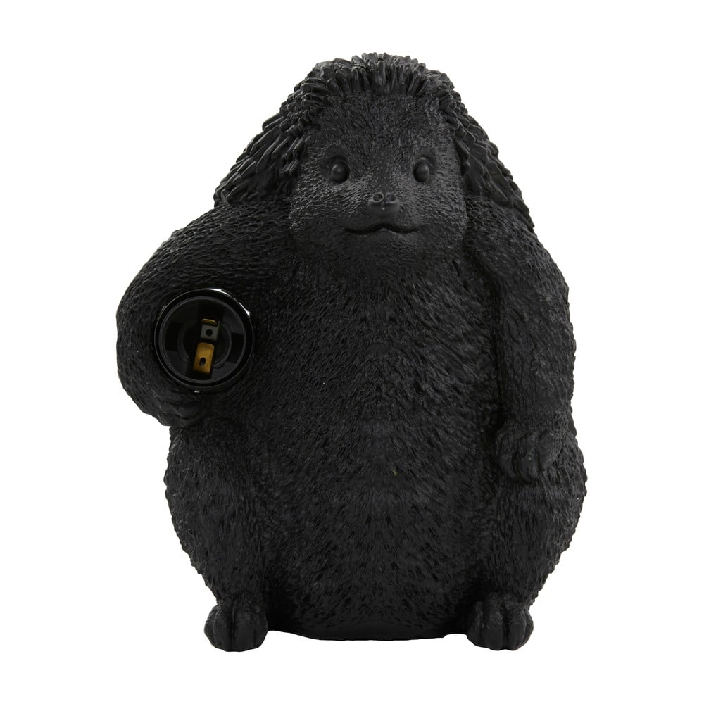  Veioză neagră (înălțime 18 cm) Hedgehog – Light & Living 