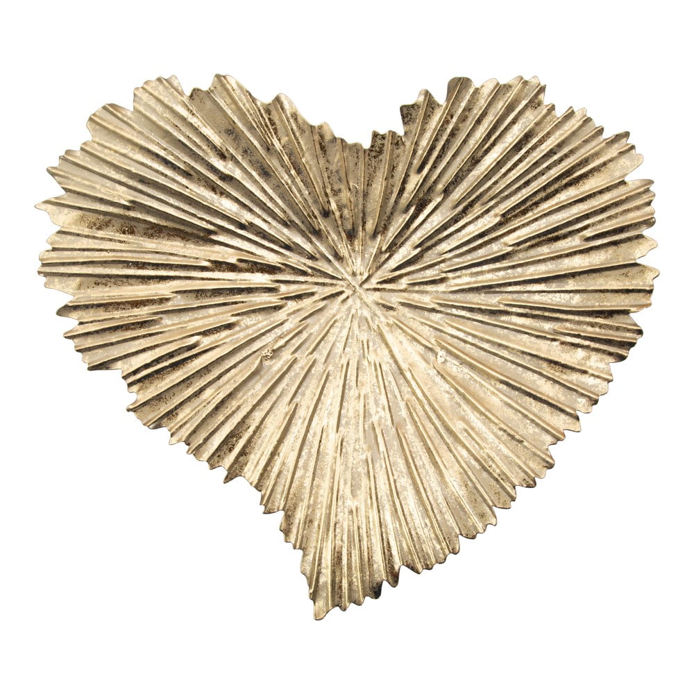 Tavă decorativă din metal 29x25 cm Heart – Mauro Ferretti