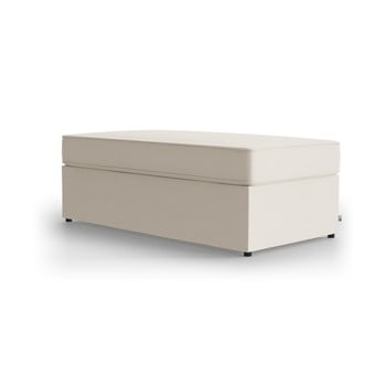 Banchetă extensibilă tapițată my pop design brady, 130 cm, crem