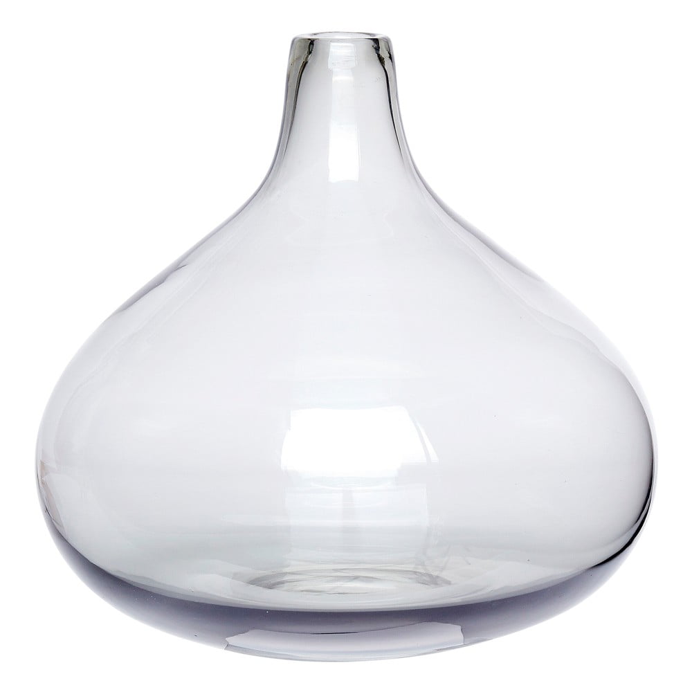 Vază din sticlă Hübsch Gra, înălțime 21 cm bonami.ro imagine 2022