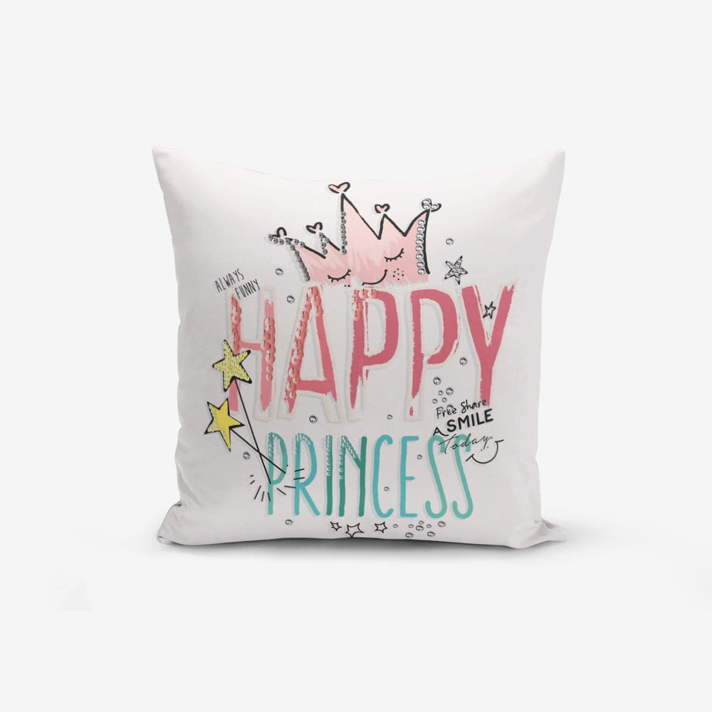 Față de pernă cu amestec din bumbac Minimalist Cushion Covers Princess, 45 x 45 cm