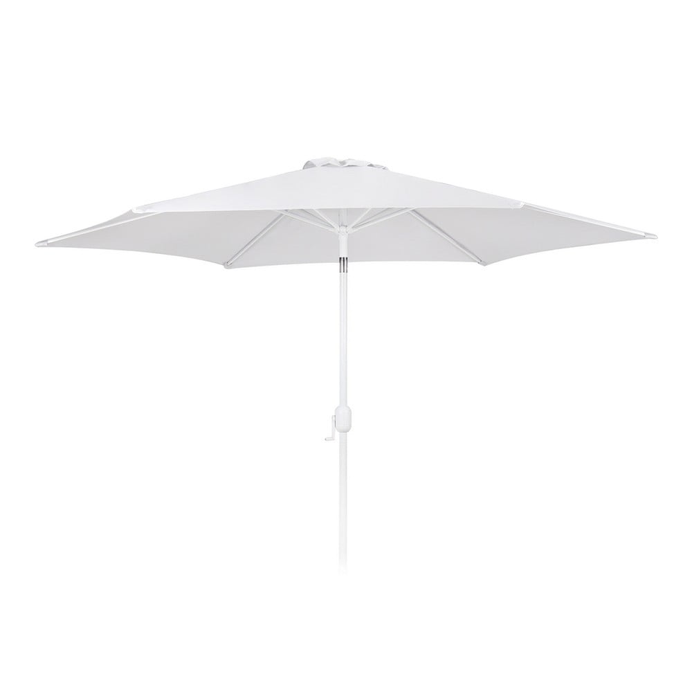  Umbrelă de soare albă ø 300 cm Alba – LDK Garden 