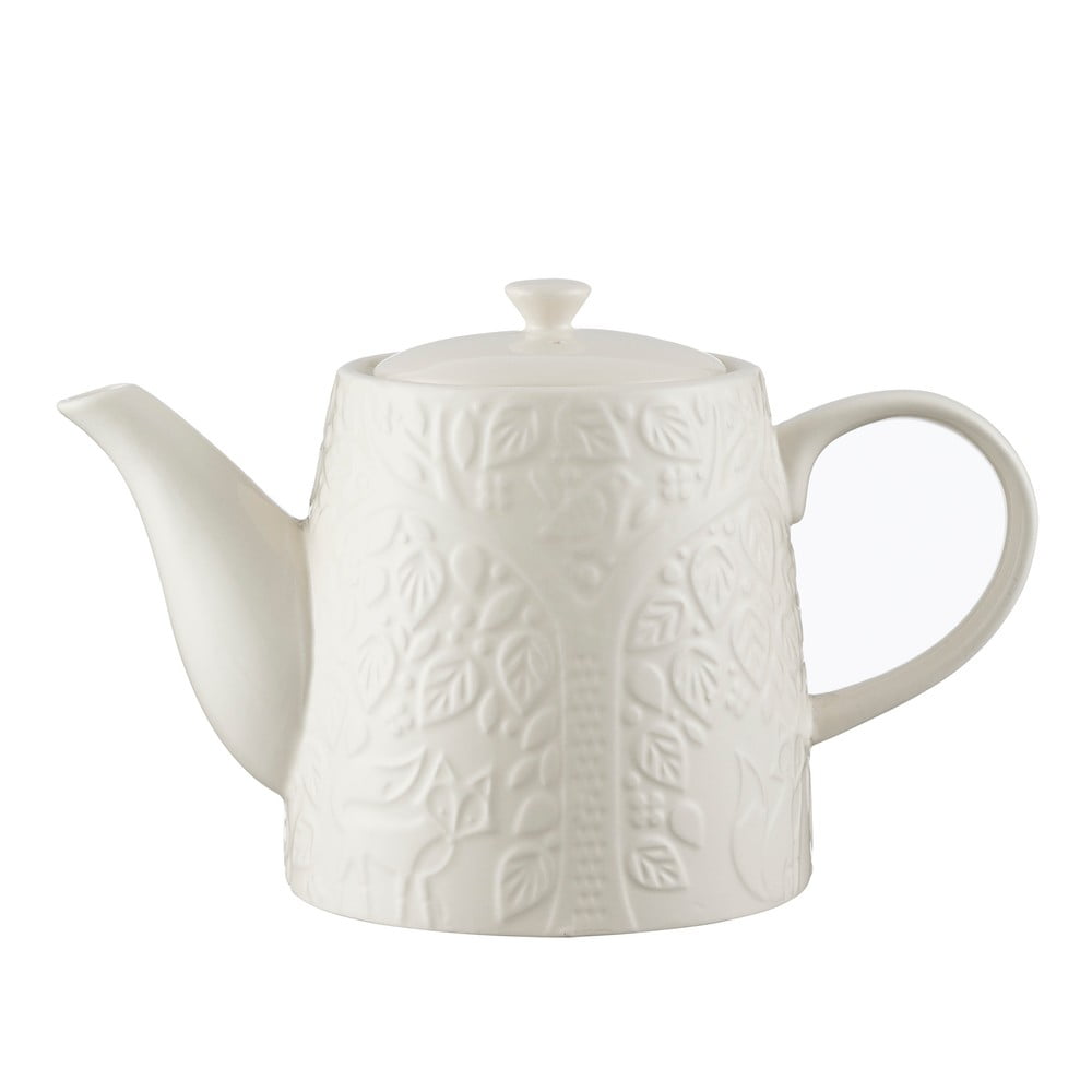 Ceainic din ceramică Mason Cash In the Forest, 1 l, alb