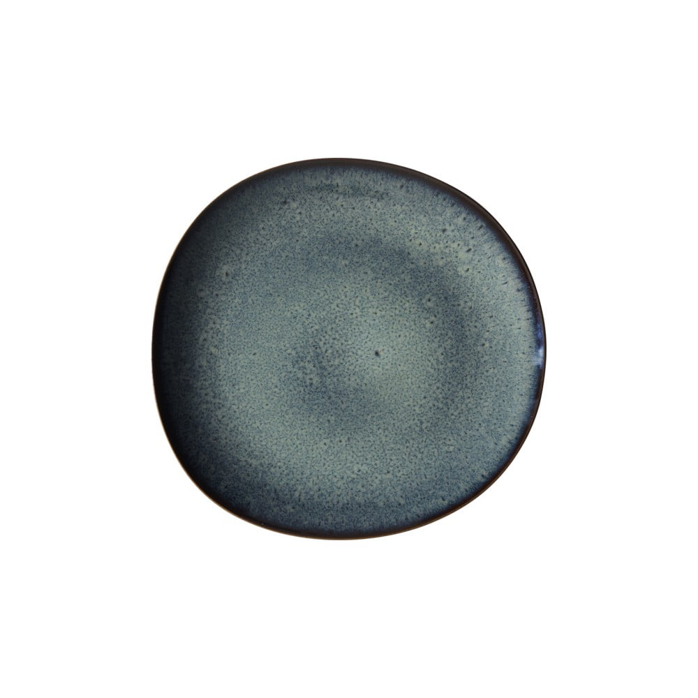 Farfurie din gresie ceramică villeroy & boch like lave, ø 28 cm, verde - gri