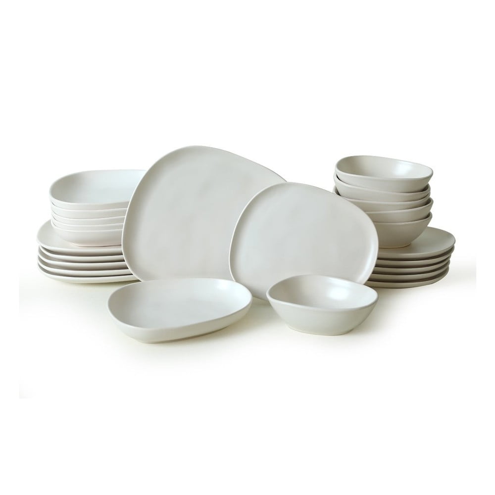 Serviciu de masă 24 buc. din ceramică – Hermia