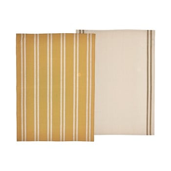 Set 2 prosoape din bumbac södahl, galben, 50 x 70 cm