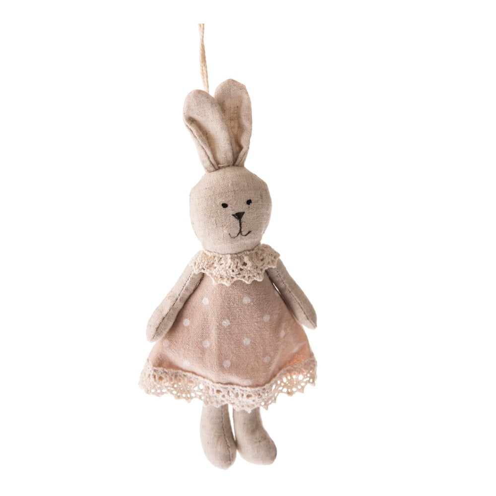 Set 2 decorațiuni pentru Paște Dakls Ms. Bunny, roz bonami.ro imagine 2022