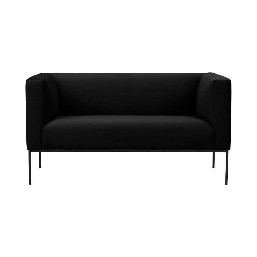 Canapea Windsor & Co Sofas Neptune, 145 cm, negru bonami.ro