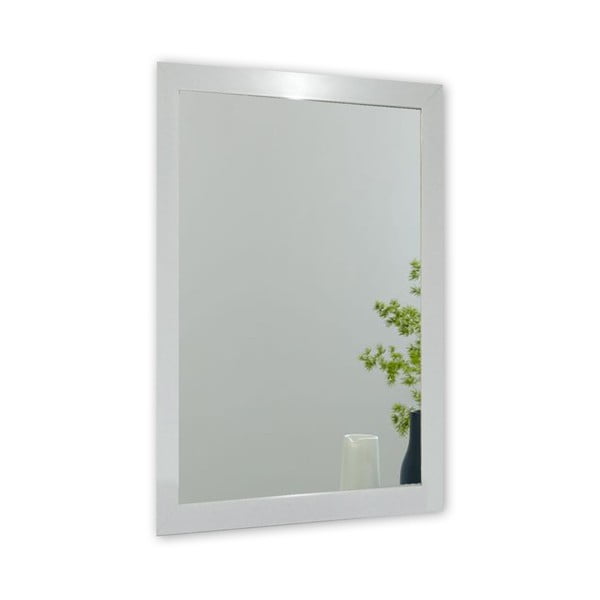 Oglindă de perete cu ramă albă Oyo Concept Ibis, 40 x 55 cm