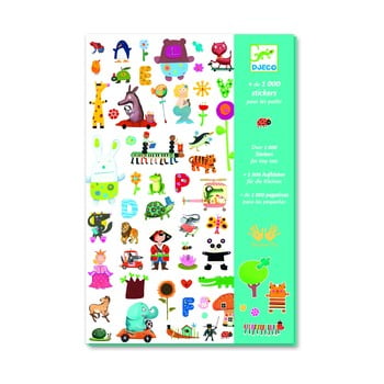 Set 18 foi cu autocolante djeco
