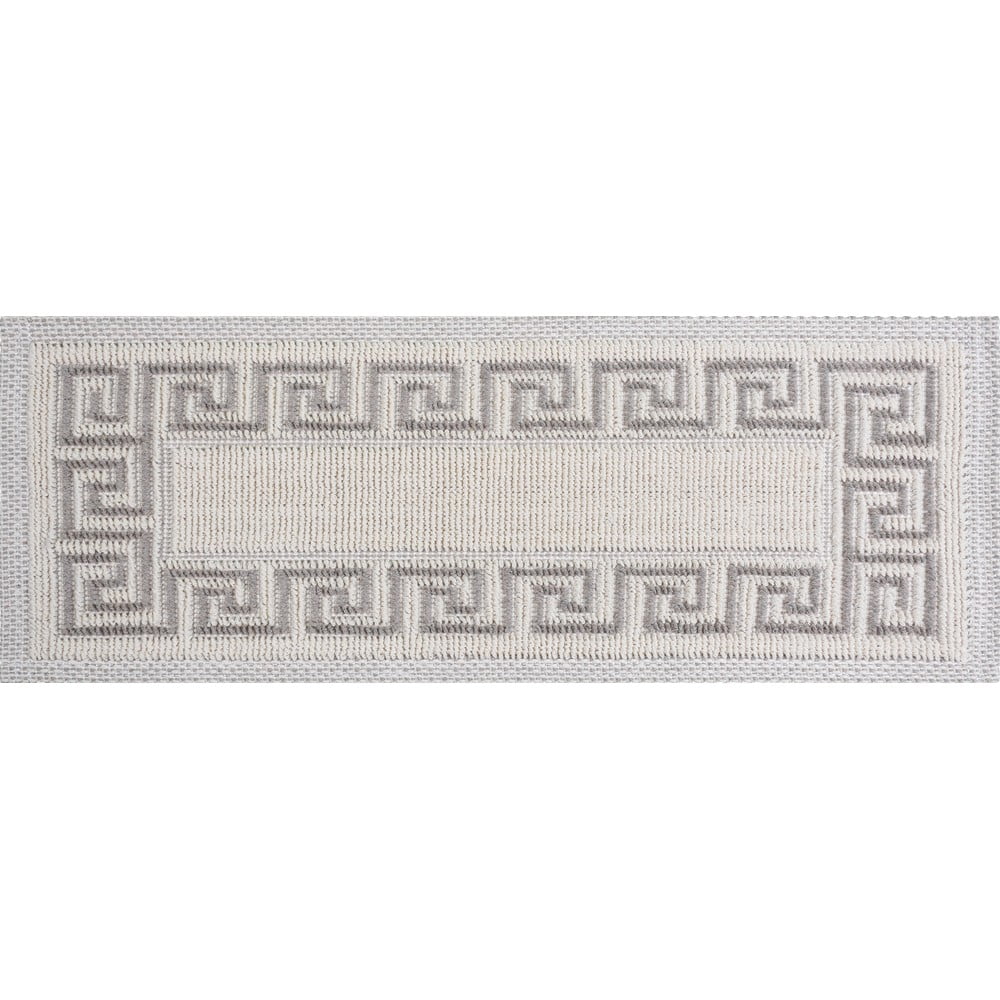 Covorașe pentru scări crem 16 buc. din bumbac 25x65 cm Versace Bej – Vitaus